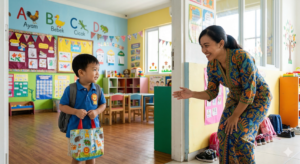 usia ideal anak masuk play group