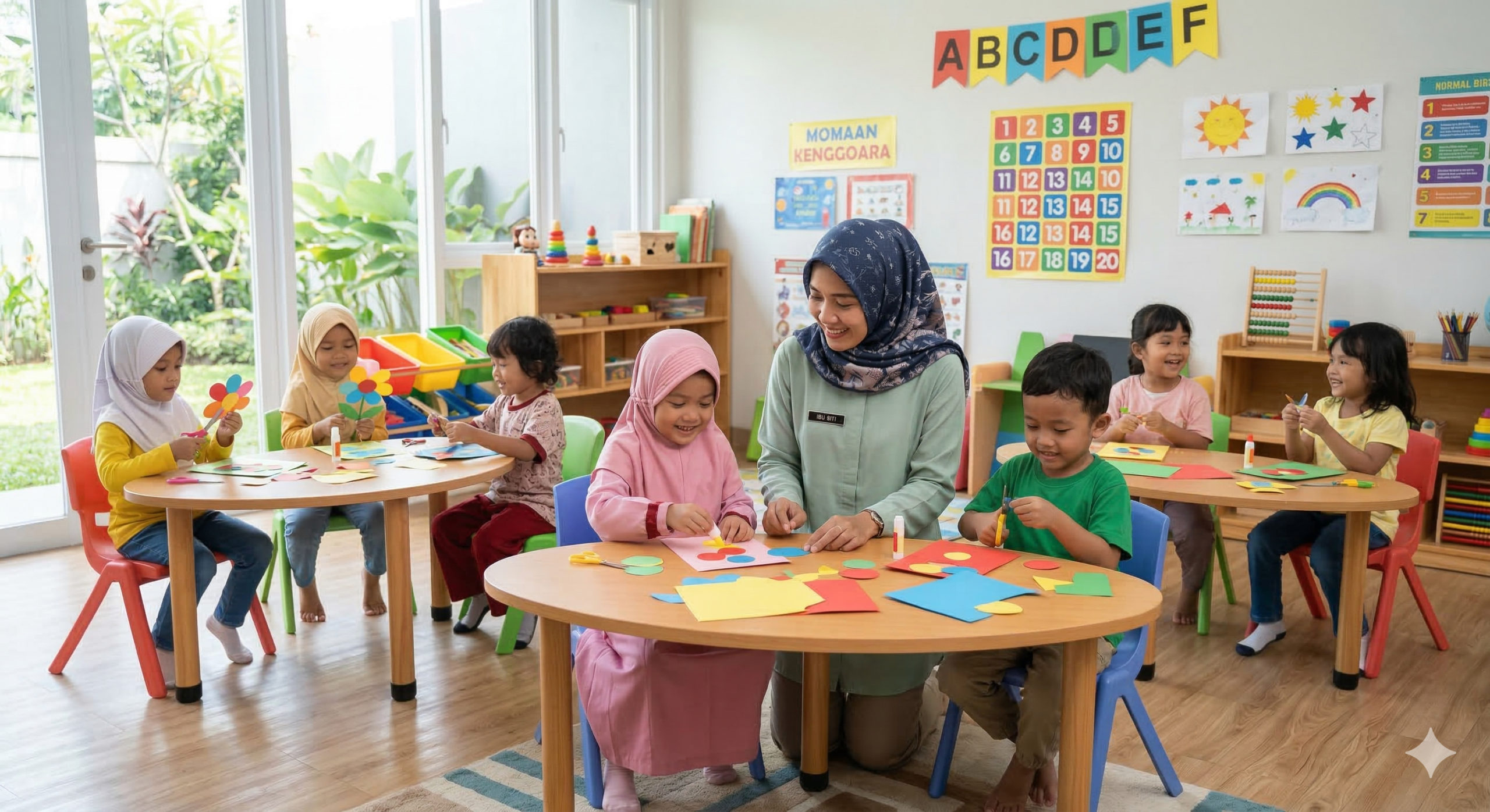 memilih taman kanak-kanak