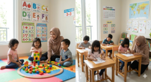 perbedaan play group dan taman kanak-kanak