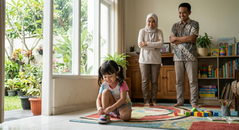 cara melatih kemandirian anak usia dini