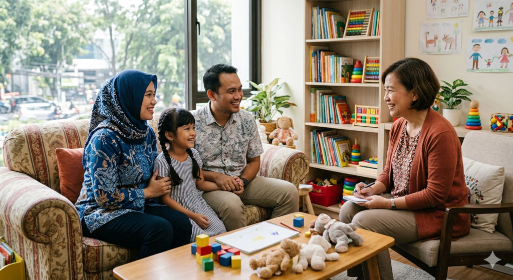 Mengunjungi Psikolog Anak